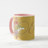 Bloemen w/Naam Mok (Voorkant links)