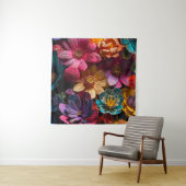 Bloemen Wandkleed (In situ)