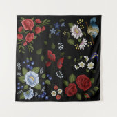 Bloemen Wandkleed (Voorkant (horizontaal))
