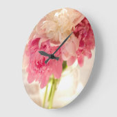 Bloemen Wandklok (Hoek)