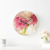 Bloemen Wandklok (Huis)