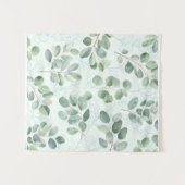 Bloemen wandtapijt Bloementak Green Tapest Wandkleed (Voorkant (horizontaal))