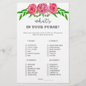 Bloemen wat er in je handtas zit (Voorkant)