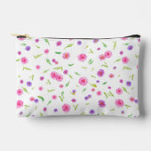 Bloemen Waterverf Accessoire Pouch Gift voor Mam Etui (Voorkant)