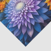  Bloemen Waterverf Ai Art Tissuepapier (Detail)