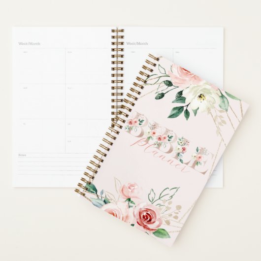 Bloemen Waterverf Bijbelplanner Planner (Display)