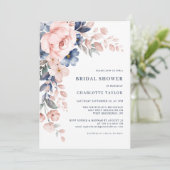 Bloemen Waterverf Botanisch Vrijgezellenfeest Kaart (Staand voorkant)