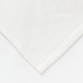 Bloemen Waterverf Daisy met Liefde Fleece Deken (Hoek)