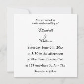 Bloemen waterverf in zachte pastelkleuren kaart (Achterkant)