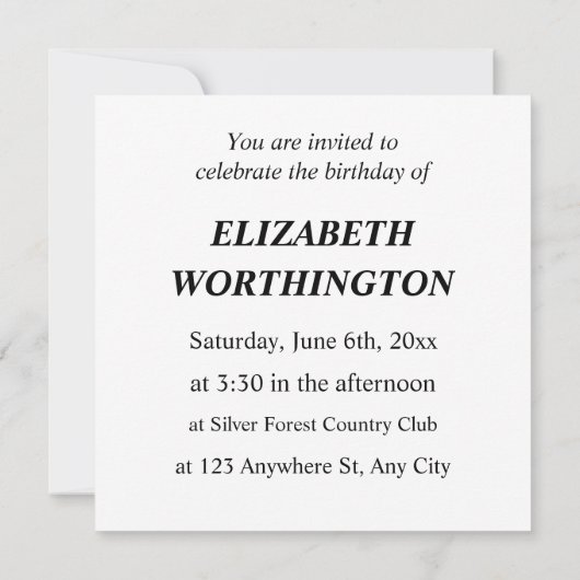 Bloemen waterverf in zachte pastelkleuren kaart (Achterkant)