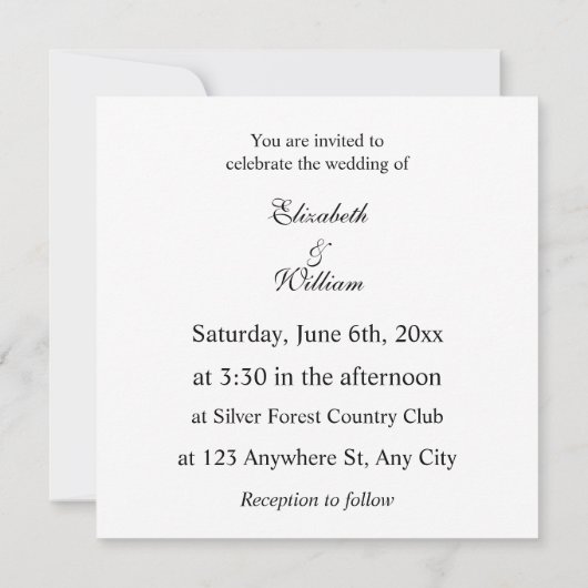 Bloemen waterverf in zachte pastelkleuren kaart (Achterkant)