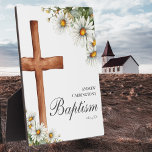 Bloemen Waterverf kruis doop Fotoplaat<br><div class="desc">Vier de vreugdevolle gelegenheid van de doop met onze Floral Waterverf Cross Baptism Plaque! Ontworpen met liefde en gedrukt op aanvraag, deze prachtige plaque beschikt over een prachtige waterverf bloemenontwerp en een prominent kruissymbool. Ideaal voor het geven van een doop van een baby of om een religieuze mijlpaal te herdenken....</div>