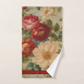Bloemen Waterverf  Modern Collectie Bad Handdoek (Handdoek)
