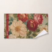 Bloemen Waterverf  Modern Collectie Bad Handdoek (Handdoek)