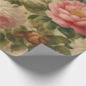 Bloemen Waterverf Modern Collectie Cadeaupapier (Hoek)