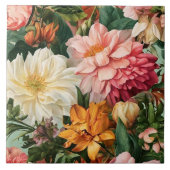 Bloemen Waterverf  Modern Collectie Tegeltje (Voorkant)