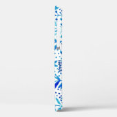 Bloemen Waterverf Planten Naadloze Textuur Case-Mate iPhone Case (Achterkant / Links)