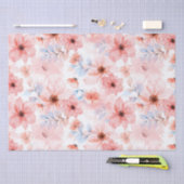 Bloemen Waterverf print tissuepapier (Craft)