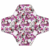 Bloemen Waterverf - Roze & wit abstract design Voetbal (Enkel)