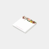 Bloemen Waterverf Rozen Elegant Modern Post-it® Notes (Schuin)