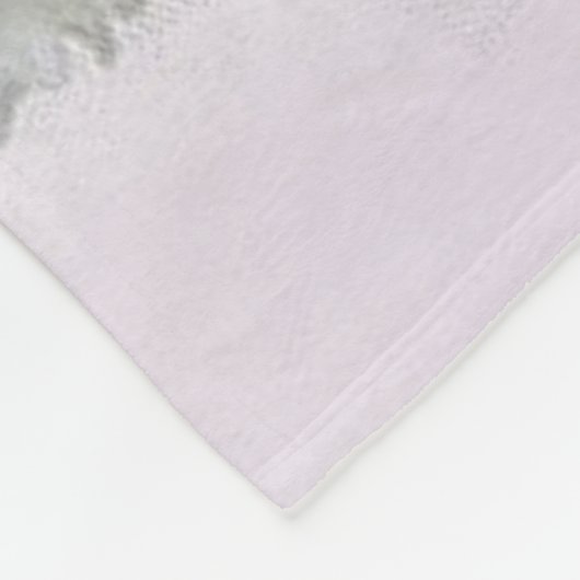 Bloemen Waterverf Rozen Moderne Sjabloon Fleece Deken (Hoek)