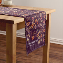 Bloemen Waterverf Thanksgiving Diner