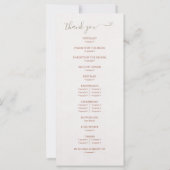 Bloemen Waterverf Tropische Laceleaf bruiloft (Achterkant)