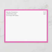 Bloemen Waterverf Wildflower Bachelorette Party Uitnodiging Briefkaart (Achterkant)