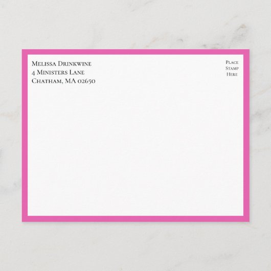 Bloemen Waterverf Wildflower Bachelorette Party Uitnodiging Briefkaart (Achterkant)