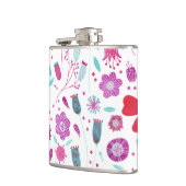 Bloemen Waterverf Wildflower Heupfles (Links)