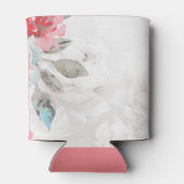 Bloemen waterverf wildflower roos koelbox blikjeskoeler (Achterkant)