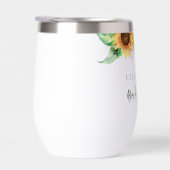 Bloemen Waterverf Zonnebloem Vrijgezellenfeest (Rechts)