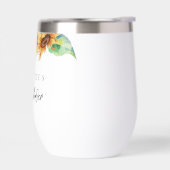 Bloemen Waterverf Zonnebloem Vrijgezellenfeest (Links)