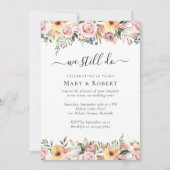 Bloemen We Doen Nog steeds Gelofte Vernieuwing 50e Kaart (Voorkant)