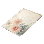 Bloemen Weekplanner Stationery Notitieblok (Schuin)