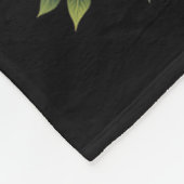 Bloemen weerstaan Trump _1 Fleece Deken (Hoek)
