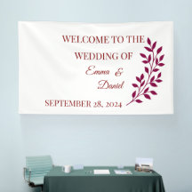 Bloemen welkom. Afstudeerder. Baby-banner | Aangep