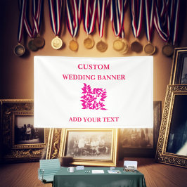 Bloemen Welkom Home Afscheidsbanner | Custom Party Spandoek