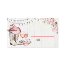 Bloemen Western laarzen en bubbels