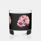 Bloemen Whisky Glas (Achterkant)