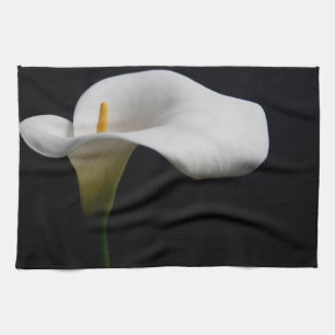 Bloemen   White Calla Lily Theedoek
