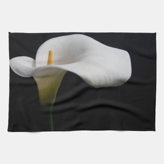 Bloemen | White Calla Lily Theedoek (Horizontaal)