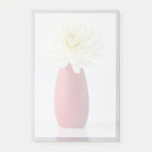 Bloemen | White Dahlia in Red Vase Post-it® Notes (Voorkant)