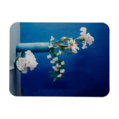 Bloemen | White Iris in Vase Magneet (Horizontaal)