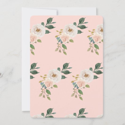 Bloemen Wijn Brunch & Bubble Kaart (Achterkant)