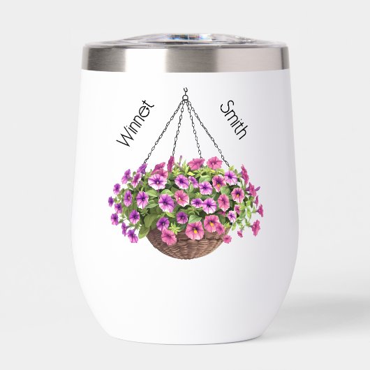 Bloemen & Wijn Tumbler (Voorkant)