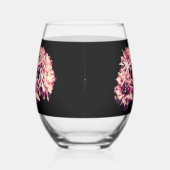 Bloemen Wijnglas Zonder Voet (Rechts)
