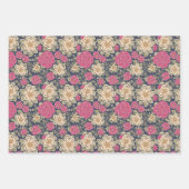 Bloemen Wildbloem Botanisch Patroon Inpakpapier Vel (Voorkant 3)