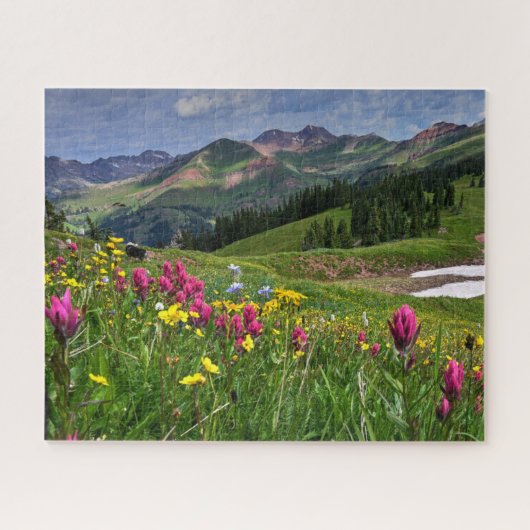Bloemen | Wildbloemen Durango, Colorado Legpuzzel (Horizontaal)