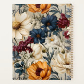 Bloemen Wildbloemen gepersonaliseerd Planner (Achterkant)